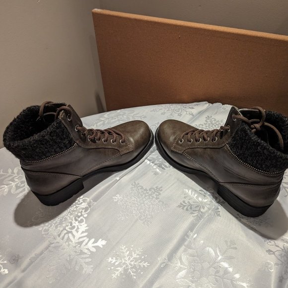 Brown Call It Spring Fall Boots - Picture 4 of 7